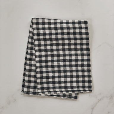 Accessoire de décoration maison Linge de cuisine en lin à carreaux vintage Sur mon X
