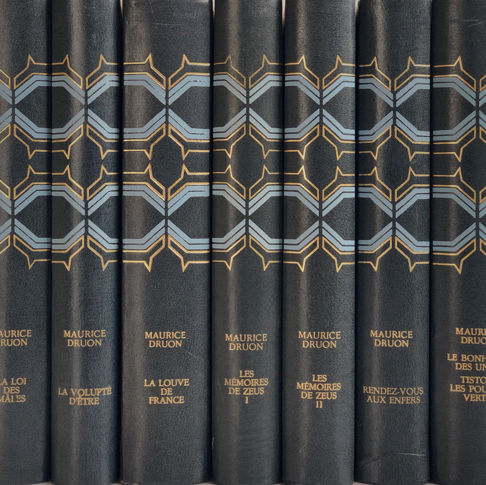 Accessoire de décoration maison Livres vintage Sur mon X