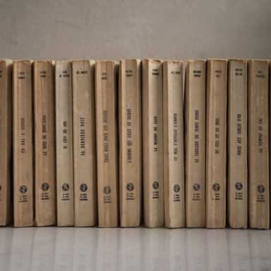 Accessoire de décoration maison Livres vintage Sur mon X