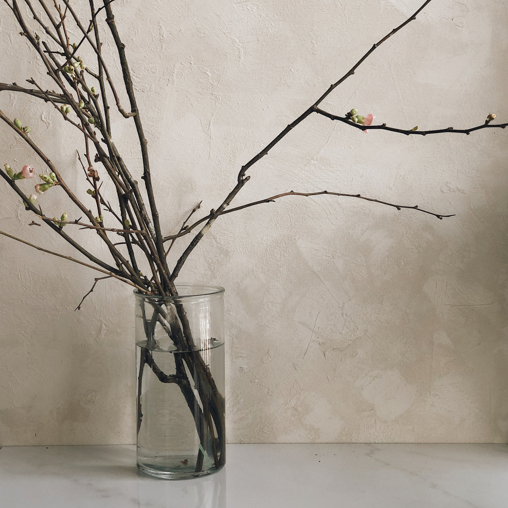 Accessoire de décoration maison Vase en verre - style européen vintage Sur mon X