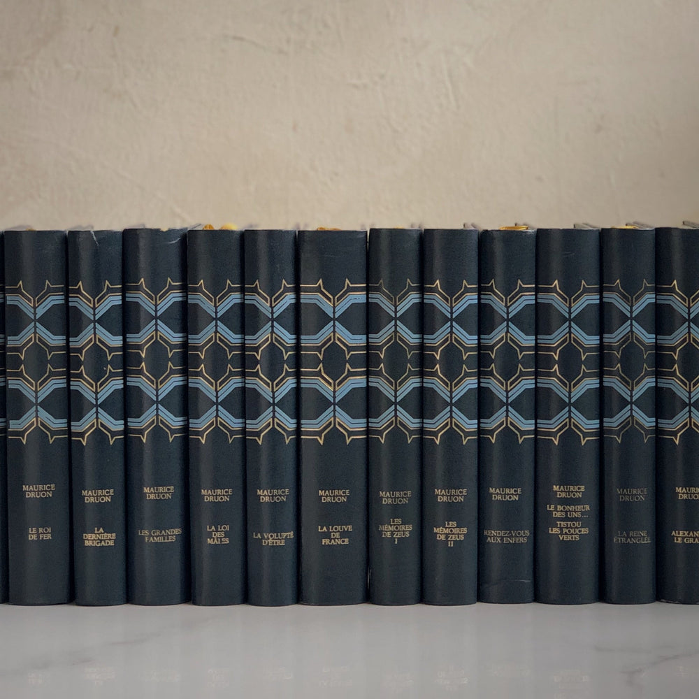 Accessoire de décoration maison Livres vintage Sur mon X