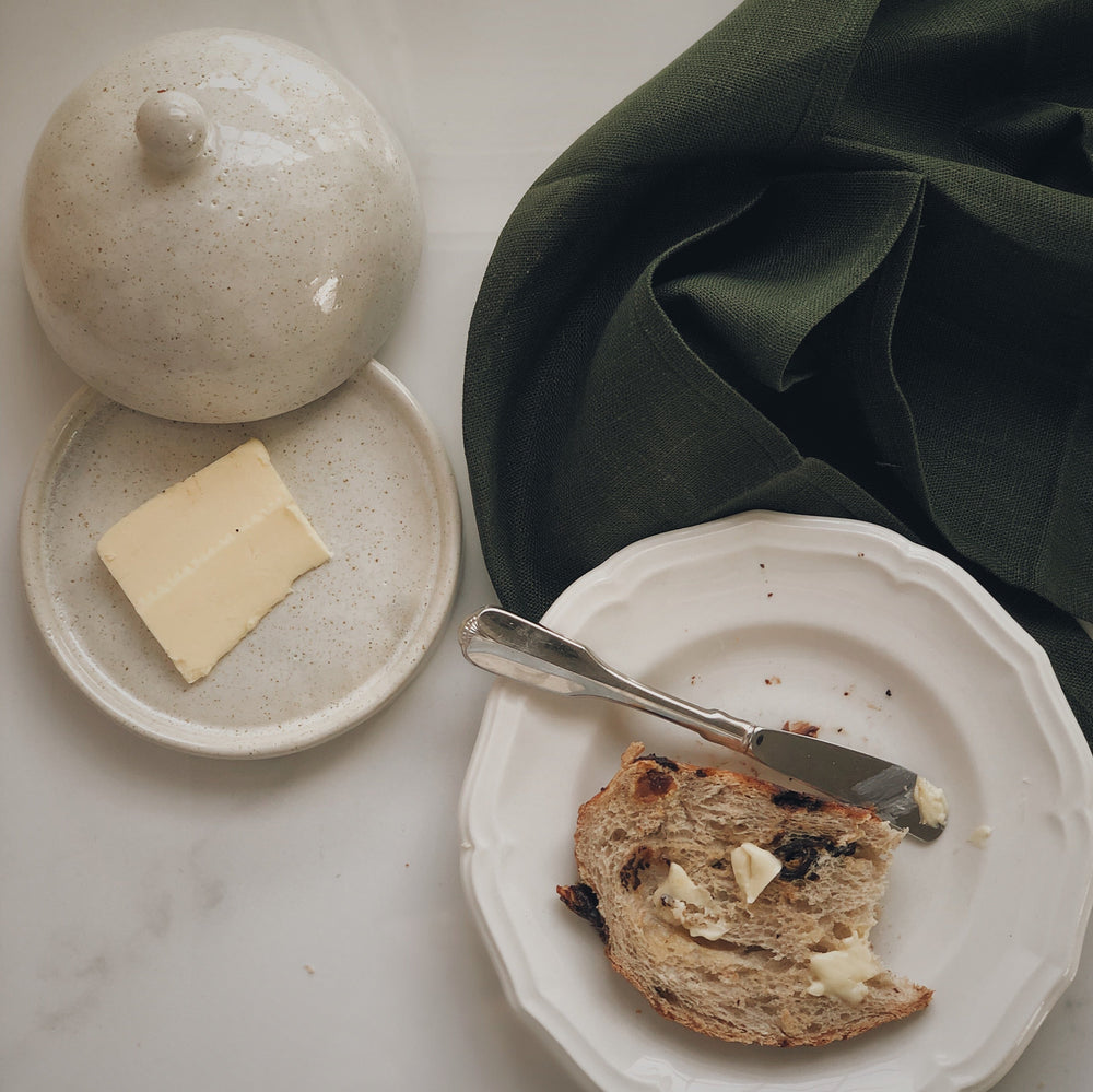 Accessoire de décoration maison  Linge de cuisine en lin forêt vintage Sur mon X