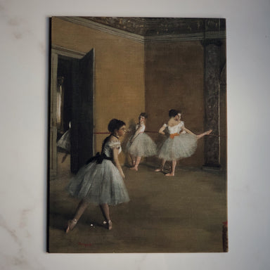 décoration mural peinture classique vintage imprimé sur canevas toile rigide encadrement ballet dancers degas CLASSICAL PAINTING - STRETCHED FLAT CANVAS - SUR MON X BOUTIQUE