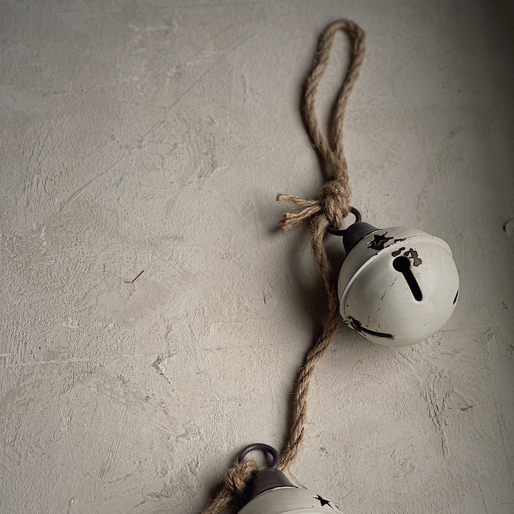 Guirlande de cloche antiquée