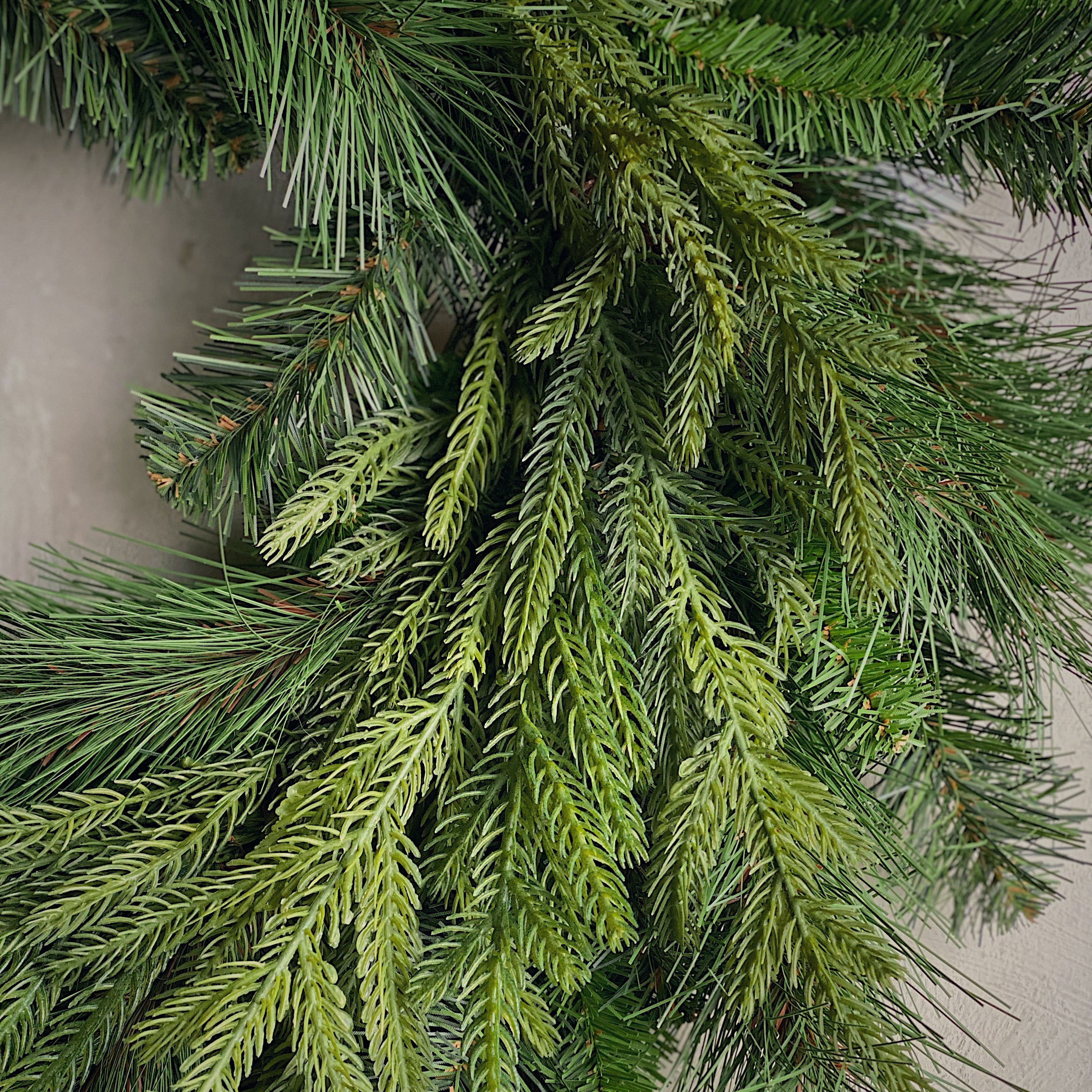 Classic 24" Norfolk Pine Elegance Wreath