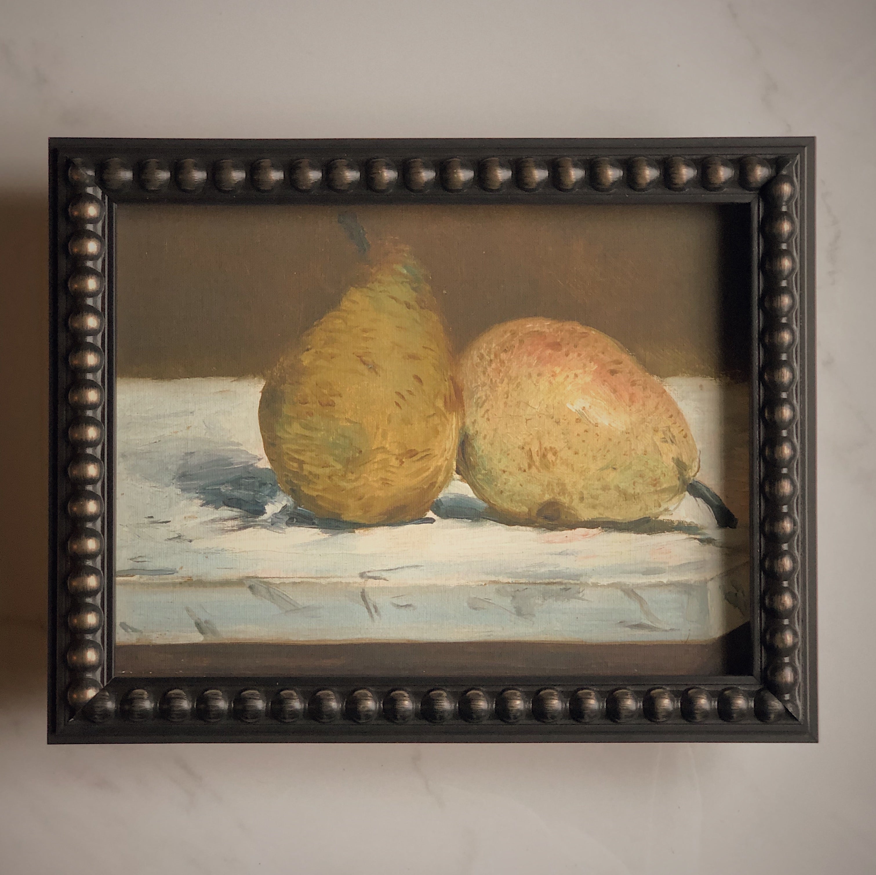 STRETCHED FLAT RIGID CANVAS - VINTAGE PEARS