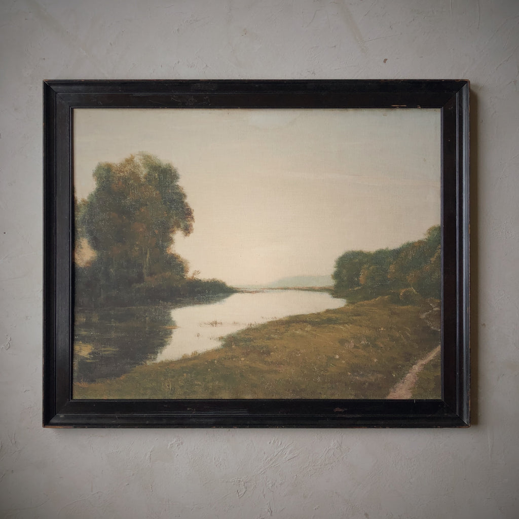 Grande toile vintage - paysage