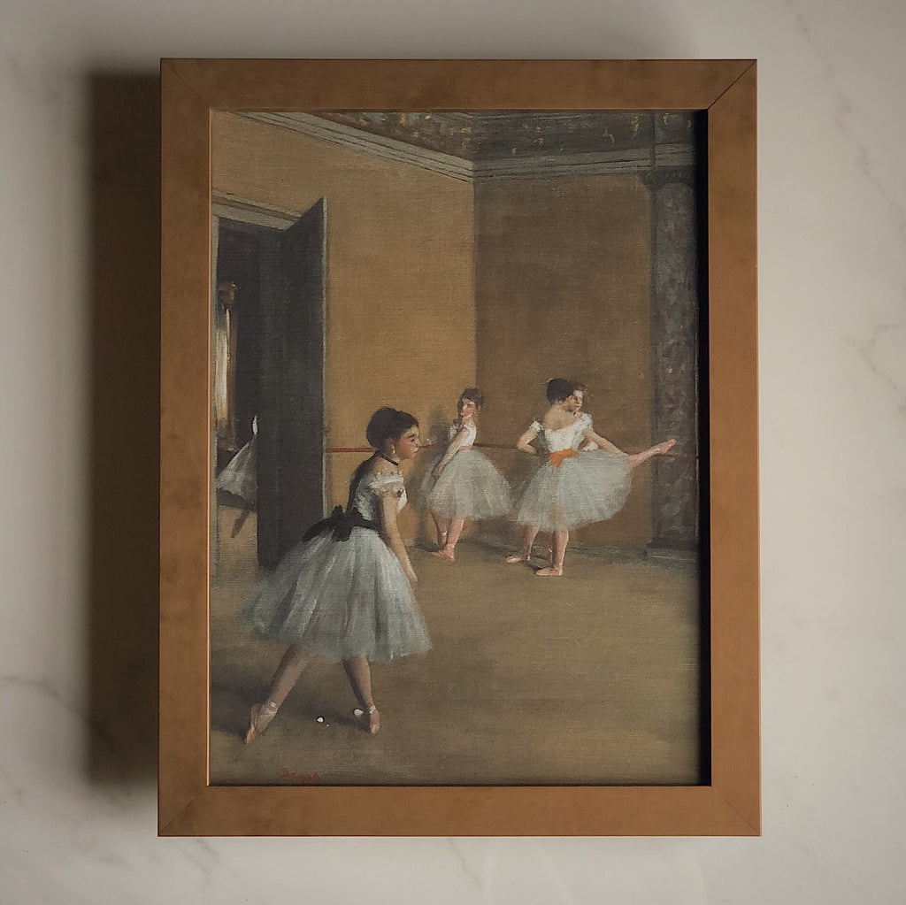 Toile rigide - Les danseuses de ballet
