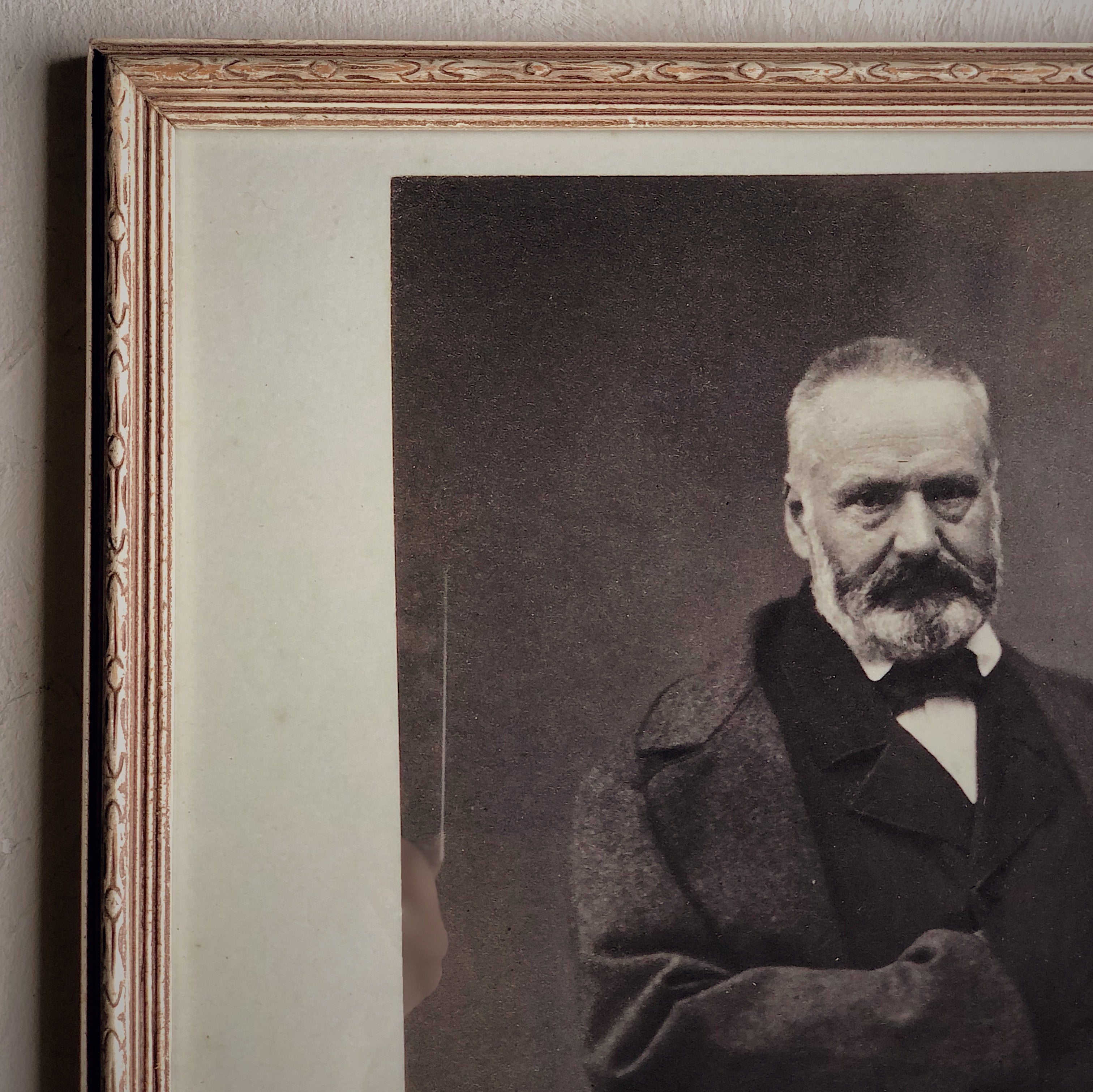 Encadrement vintage Paris - Portrait victor Hugo