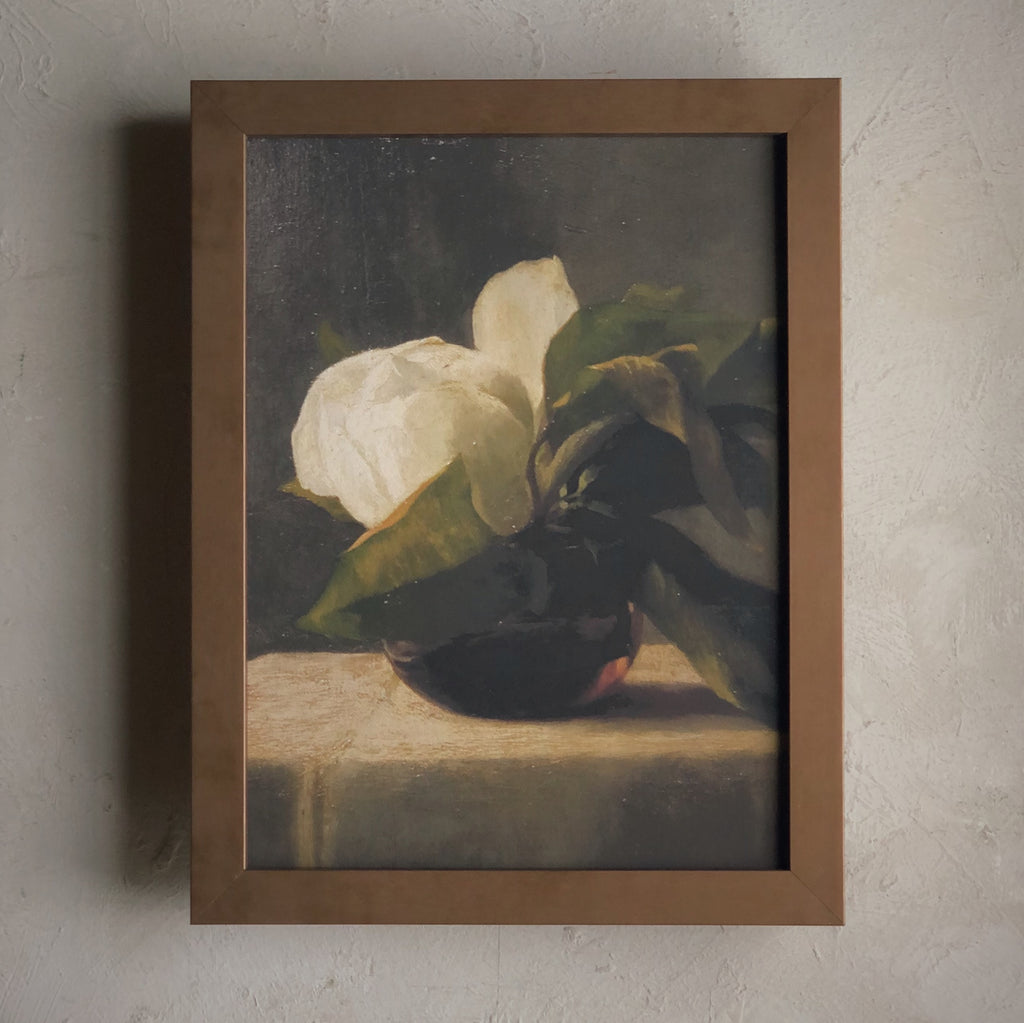 Toile rigide - Le magnolia