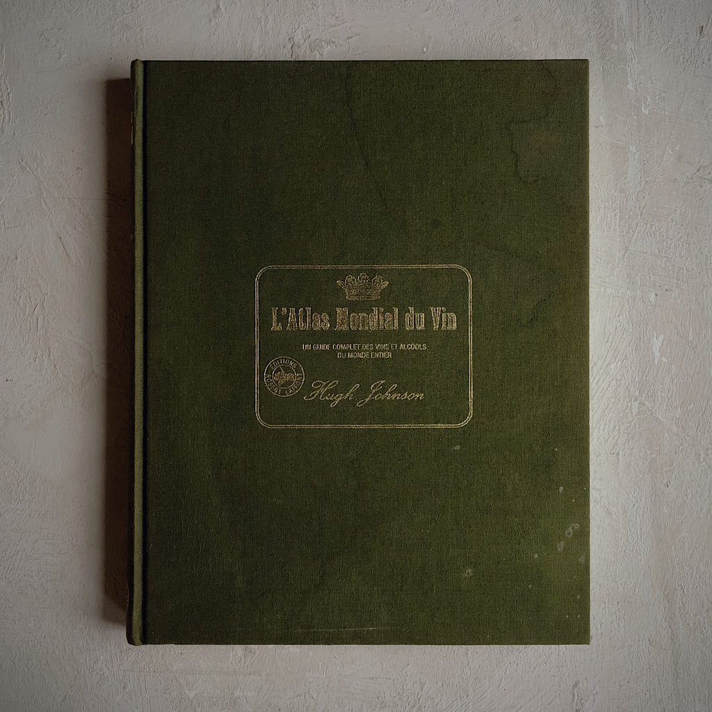 Livre d'art vintage - Atlas mondial du vin