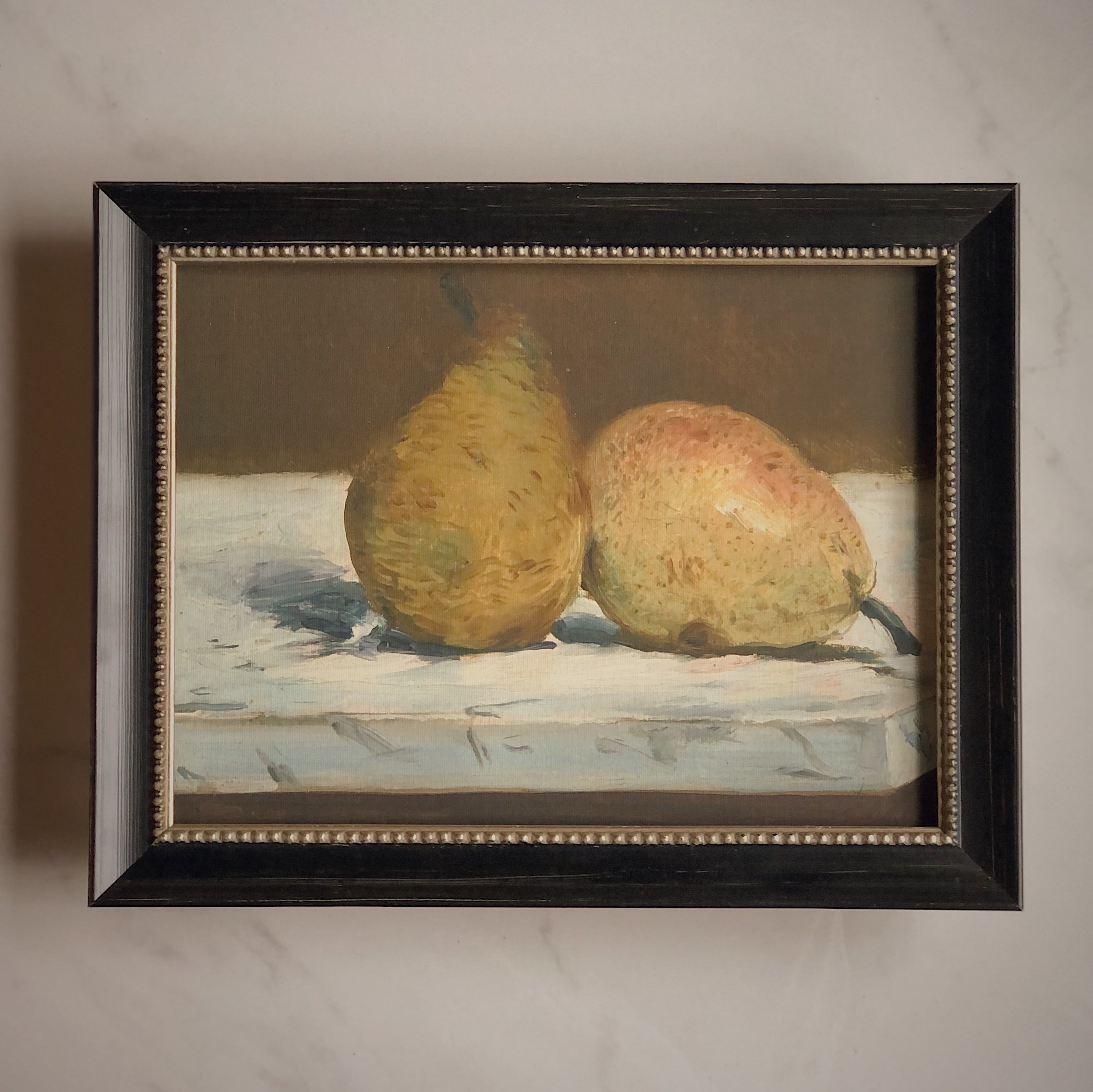 STRETCHED FLAT RIGID CANVAS - VINTAGE PEARS