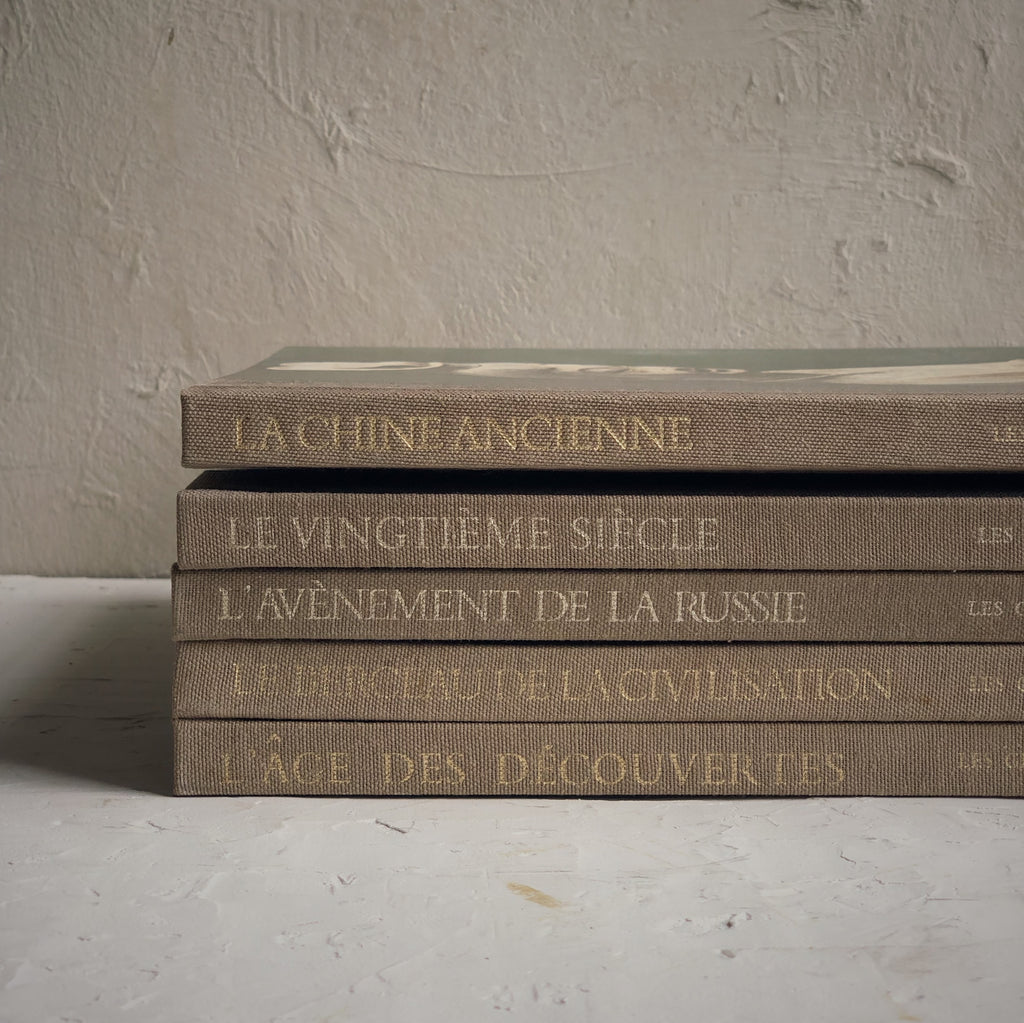 5 Livres d'arts vintage