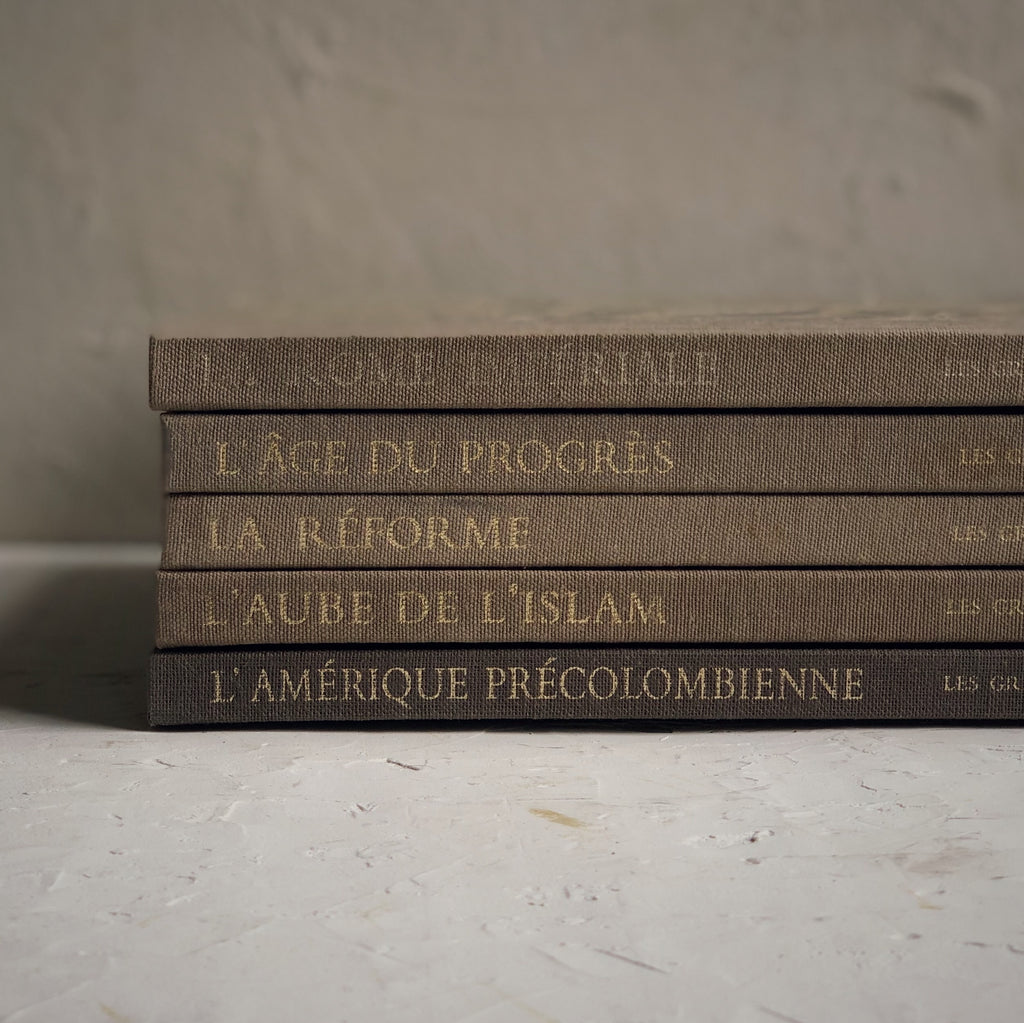 5 Livres d'arts vintage