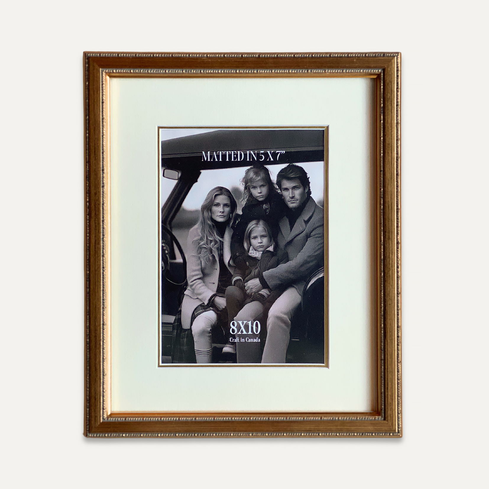 Classic picture Frame 8x10 - Antique gold