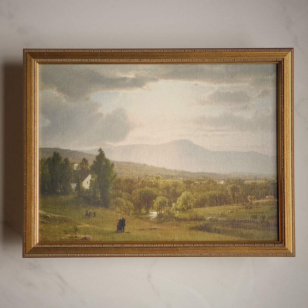 Toile rigide - paysage Européen