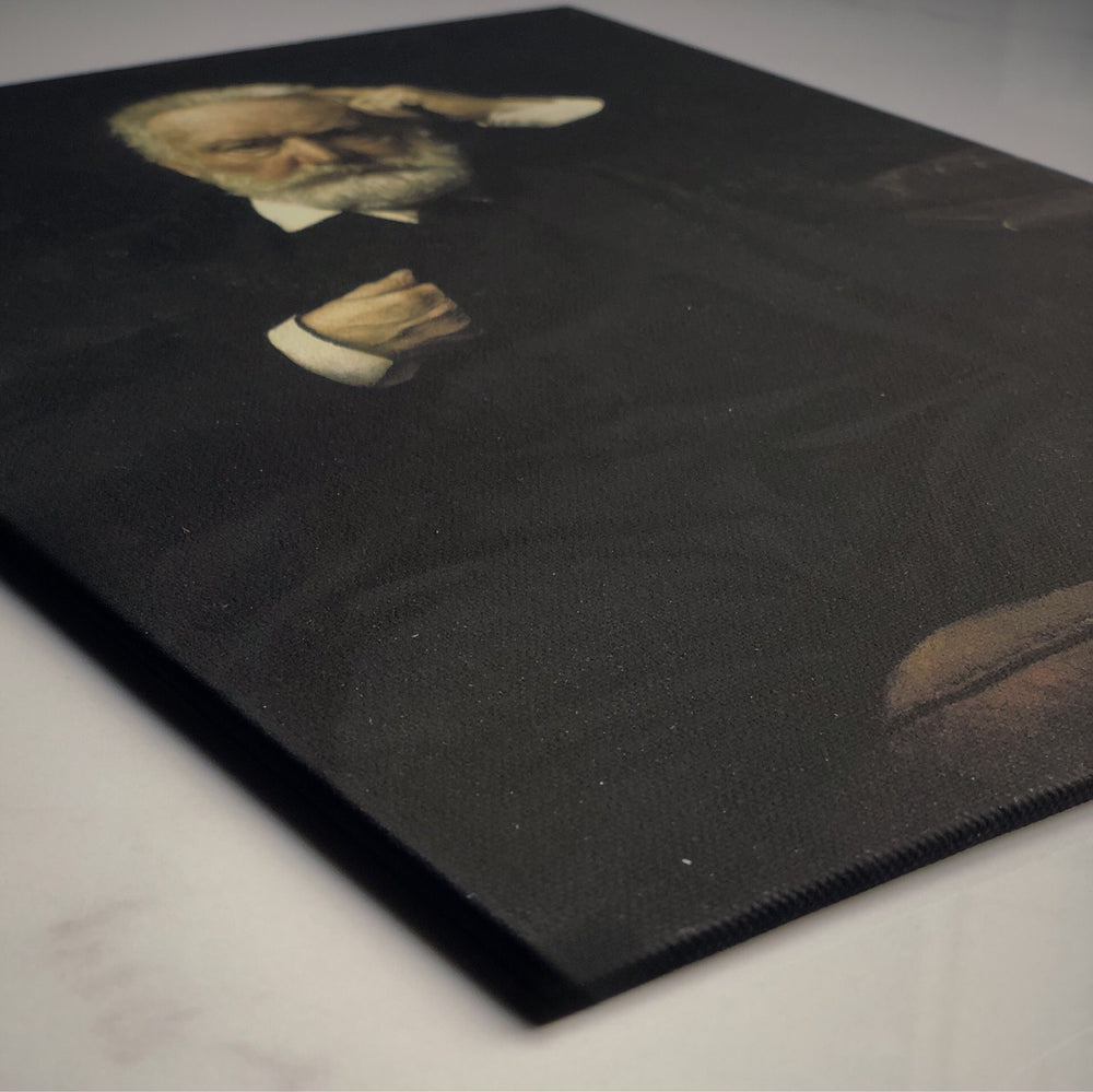 décoration mural peinture classique vintage imprimé sur canevas toile rigide encadrement portrait Victor Hugo CLASSICAL PAINTING - STRETCHED FLAT CANVAS - SUR MON X BOUTIQUE