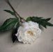 Décoration intérieure - arrangement floral |  Pivoine blanc artificielle 