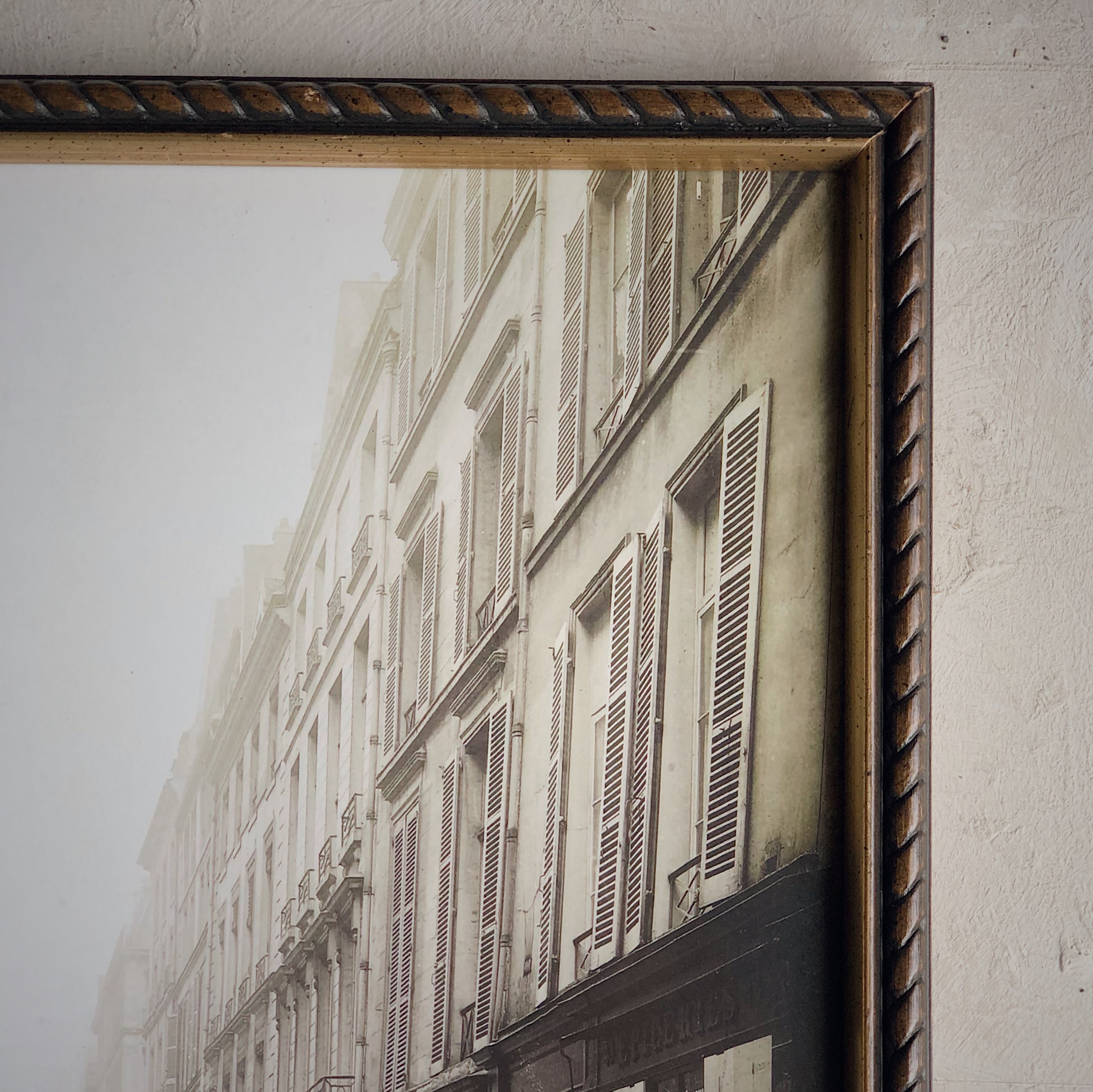 VINTAGE FRAME - Paris - Flood of the Seine, Rue Jacob 1910