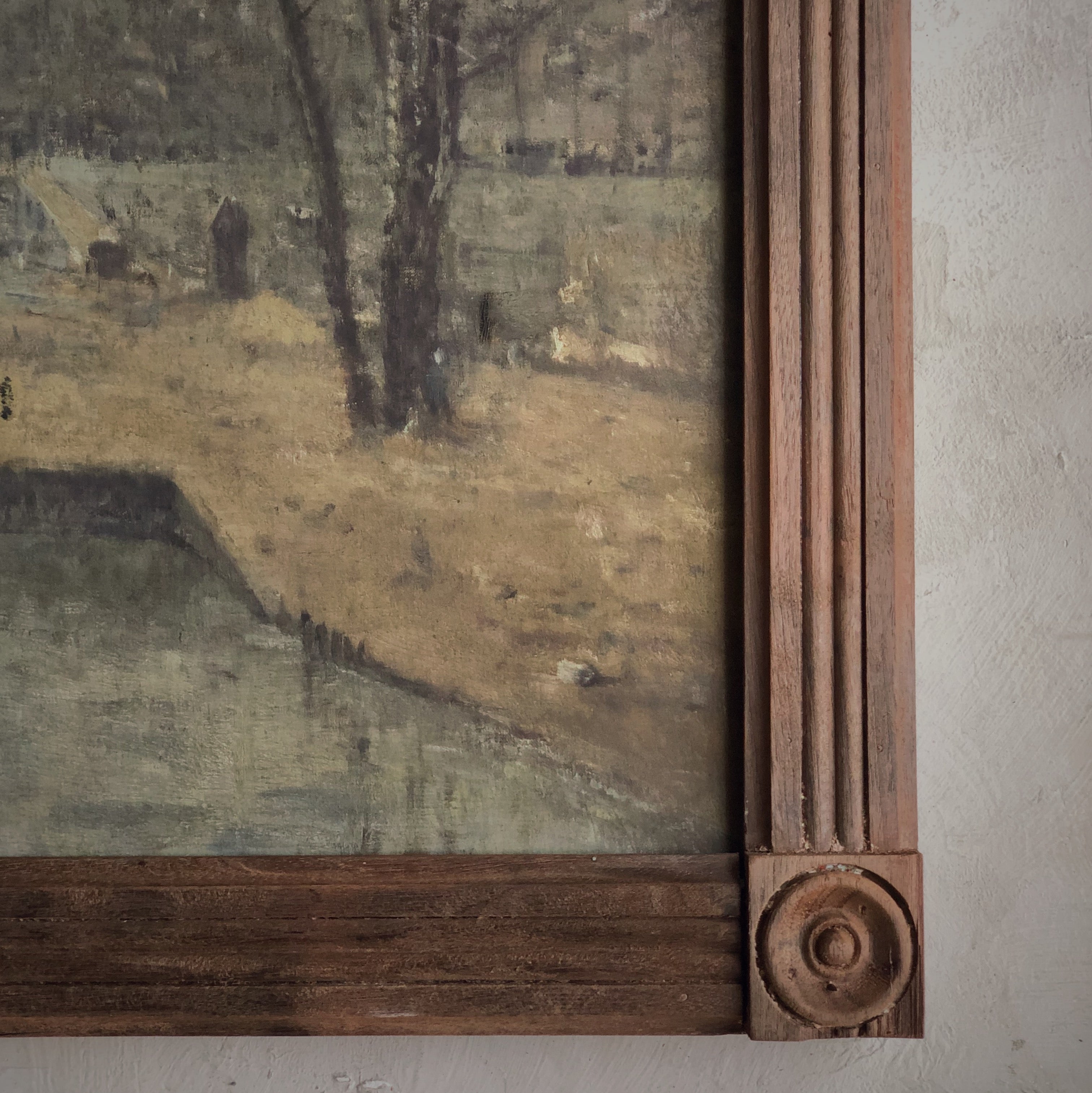 VINTAGE FRAME - Paris - La Seine 1890