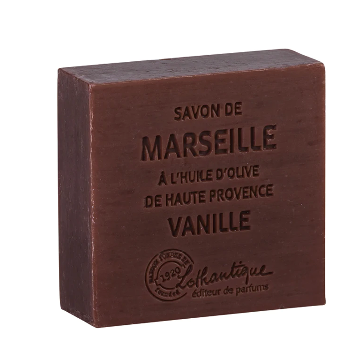 SAVON DE MARSEILLE  100g - Vanille