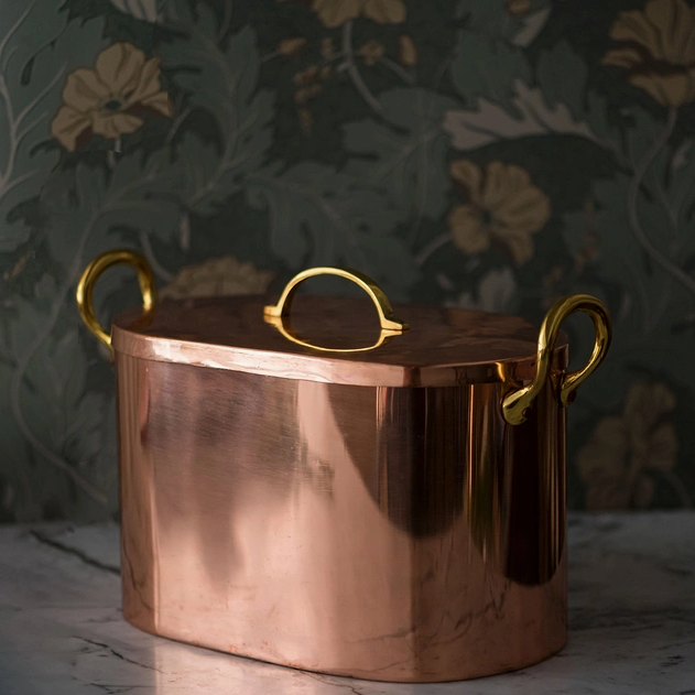 Boîte à pain en cuivre - COPPER BREAD BOX