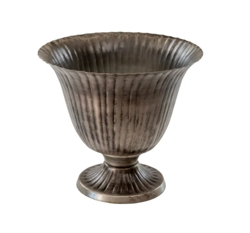 Vase- urne classique patina