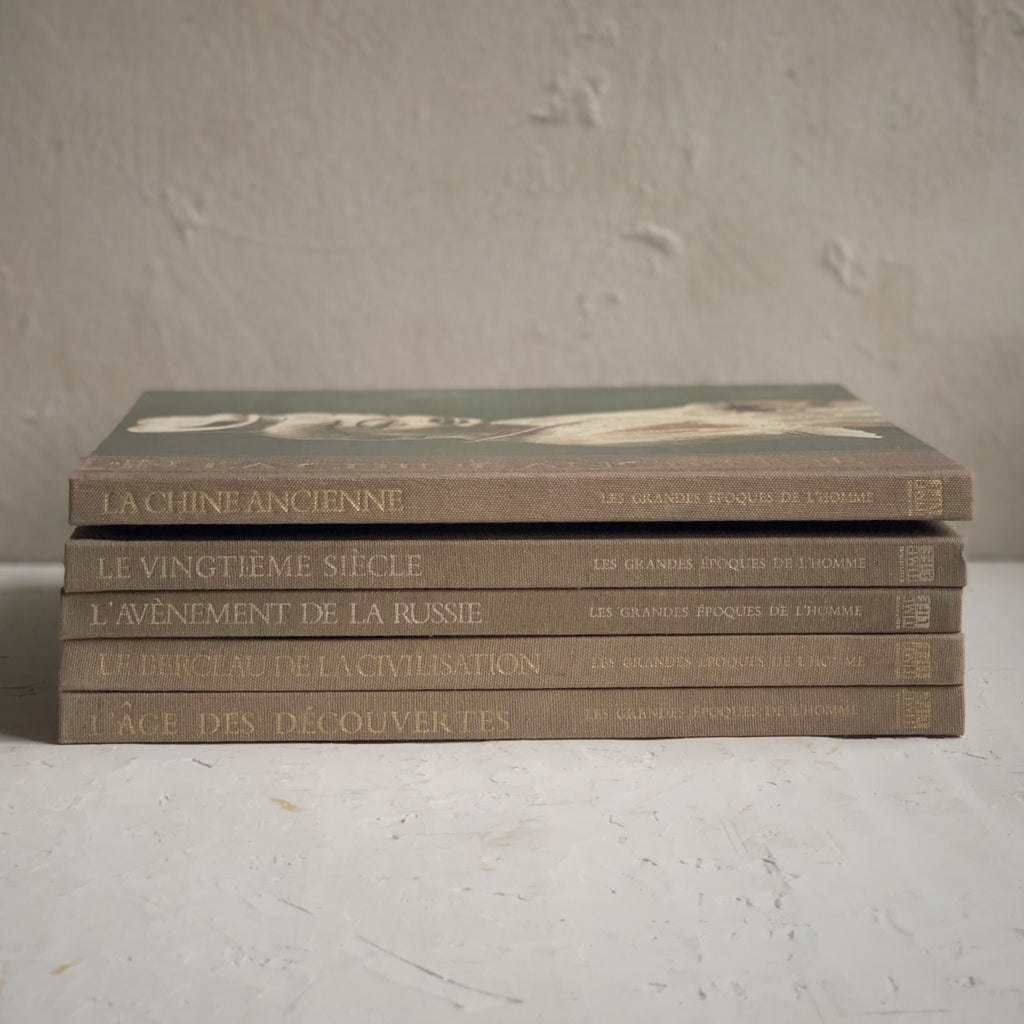 5 Livres d'arts vintage