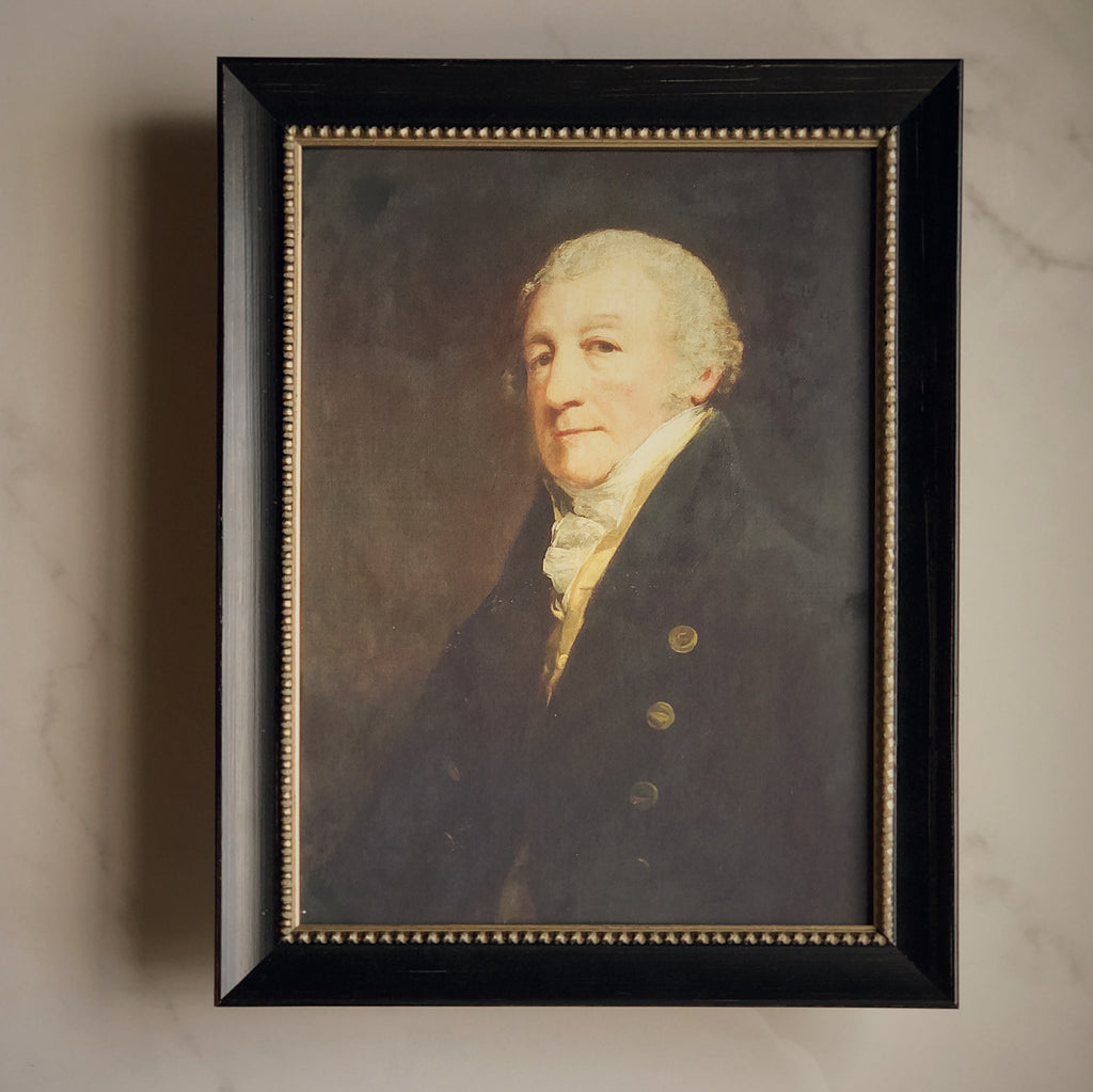 Toile rigide - portrait monsieur MClean