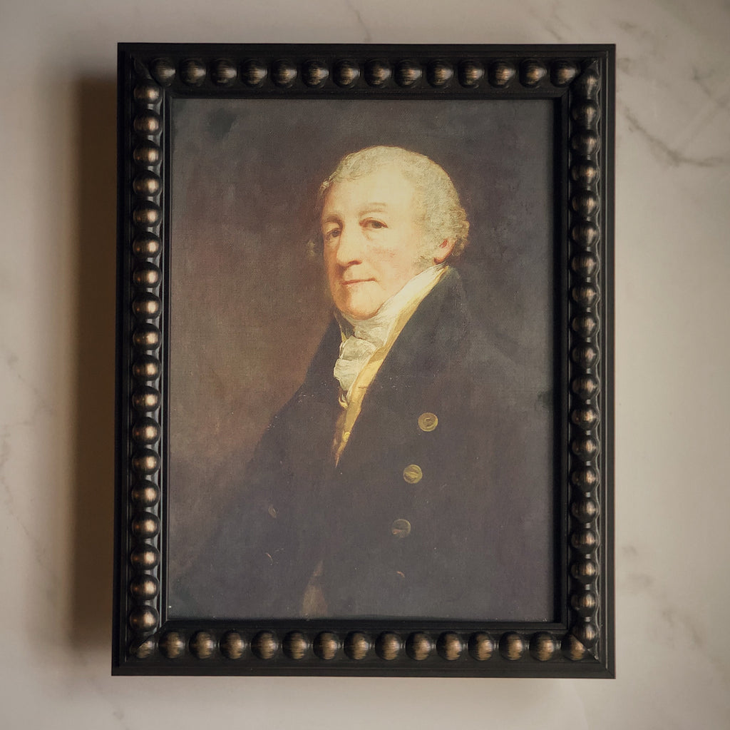 Toile rigide - portrait monsieur MClean