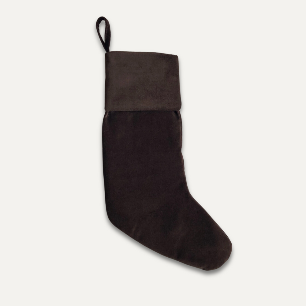 Bas de Noël en velour - Ralph