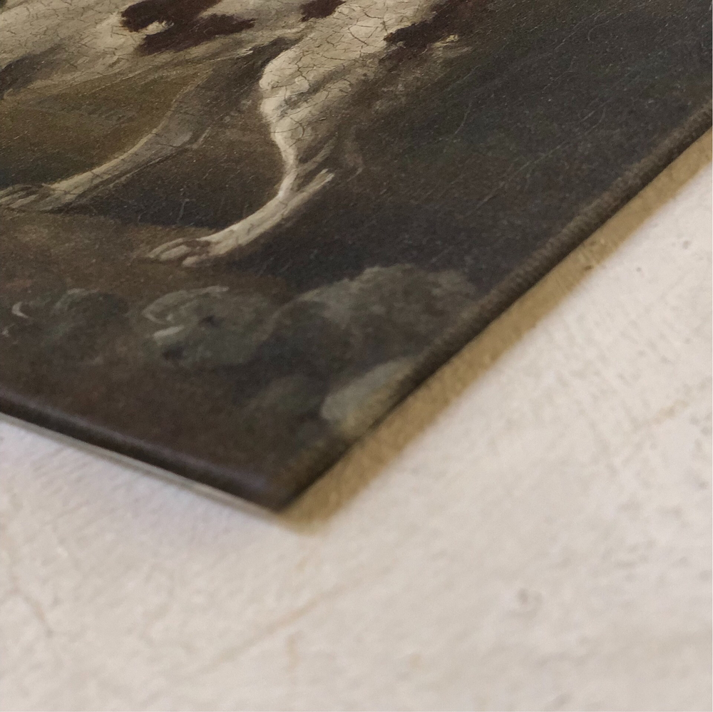 Sur mon x - curated home decor accessories Rigid canvas - vintage dog accessoire de décoration maison vintage Toile rigide - chien vintage