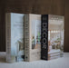 Sur mon x - curated home decor accessories Trio of decorative books - DESIGN accessoire de décoration maison vintage Trio de livres décoratifs - DESIGN