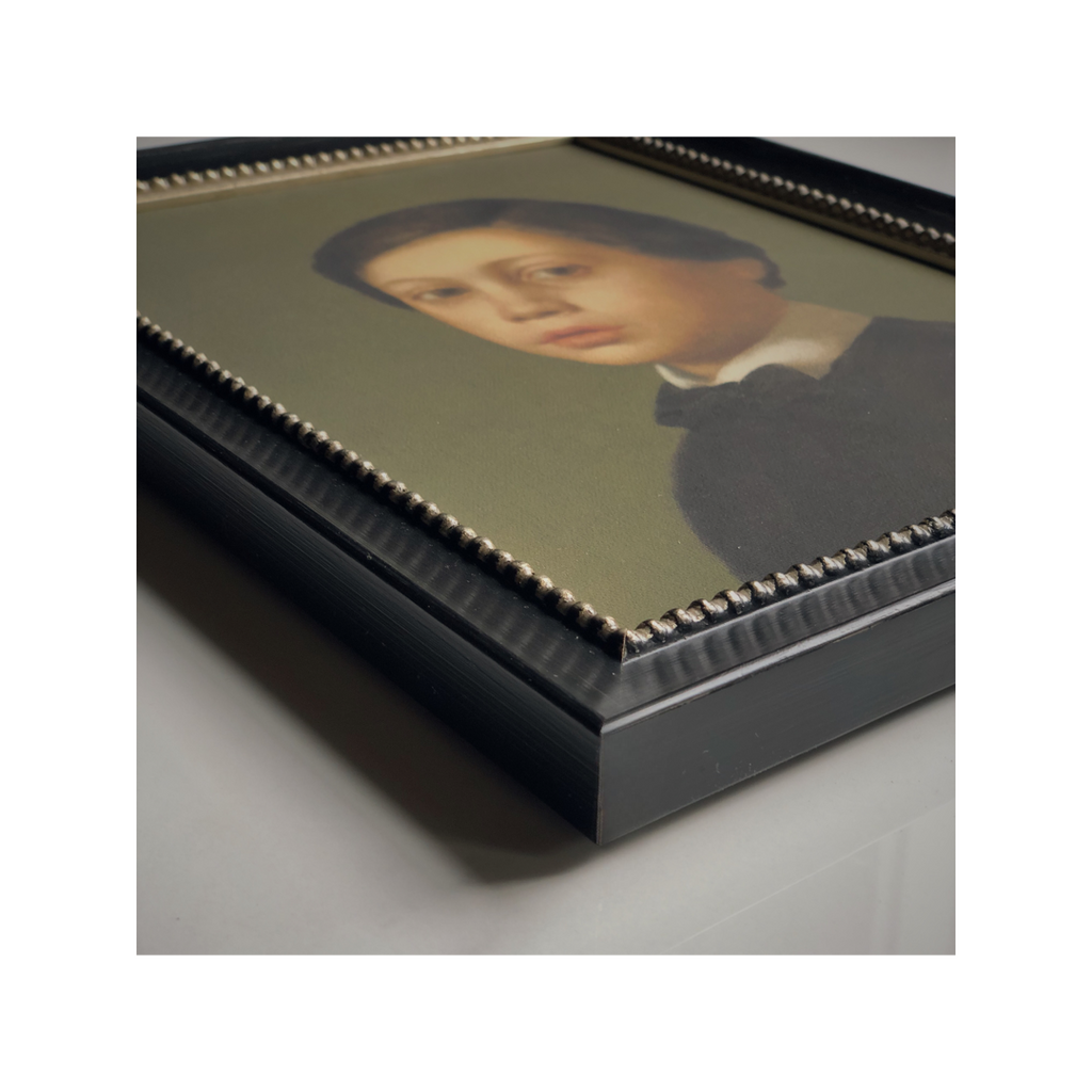BLACK BEADED FRAME - MANCHESTER