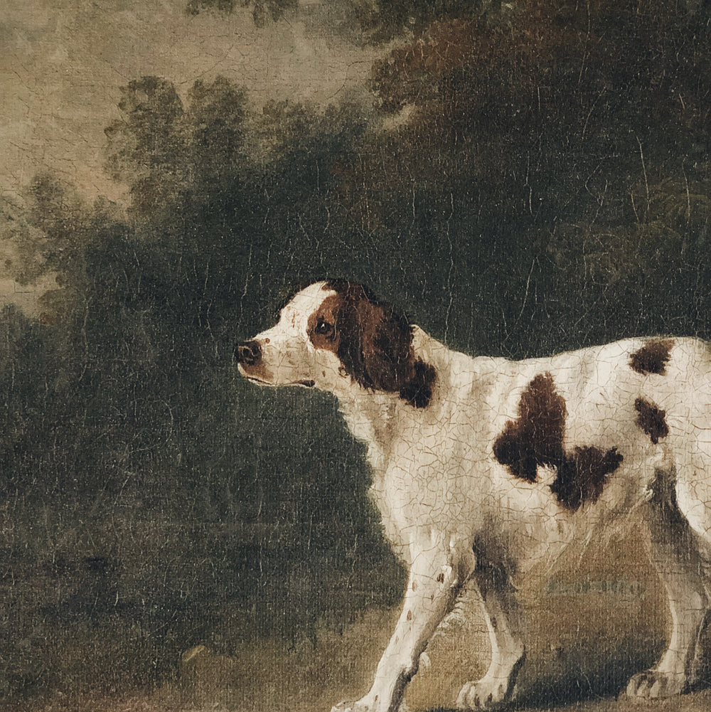 Sur mon x - curated home decor accessories Rigid canvas - vintage dog accessoire de décoration maison vintage Toile rigide - chien vintage
