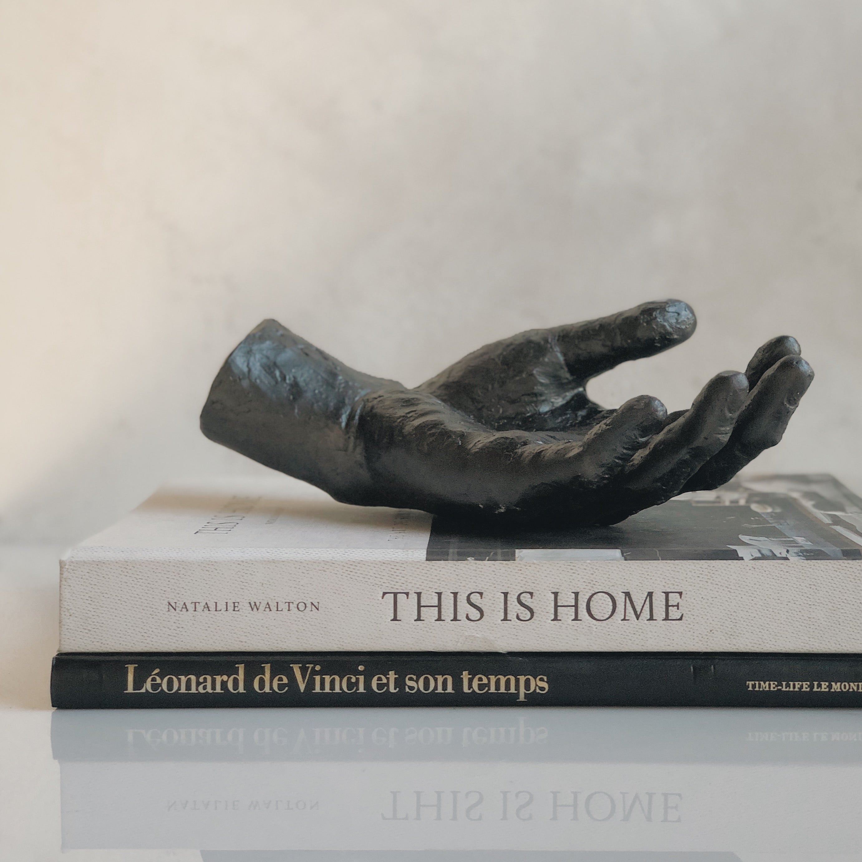 Curated home decor accessories, Sculpture, Hand