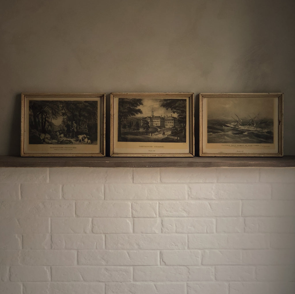 Cadre antique - lithographie