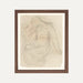 Affiche murale vintage classique – Dessin artistique de femme en croquis, encadré avec élégance. Décoration intemporelle pour un intérieur raffiné
