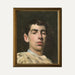 Vintage fine art print – Classic portrait of a man by Ramón Casas, elegantly framed. Timeless painting for sophisticated wall decor.