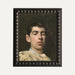 Affiche murale vintage – Portrait classique d’un homme par Ramón Casas, encadré élégamment. Peinture intemporelle pour une décoration murale sophistiquée.