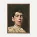 Affiche murale vintage – Portrait classique d’un homme par Ramón Casas, encadré élégamment. Peinture intemporelle pour une décoration murale sophistiquée.
