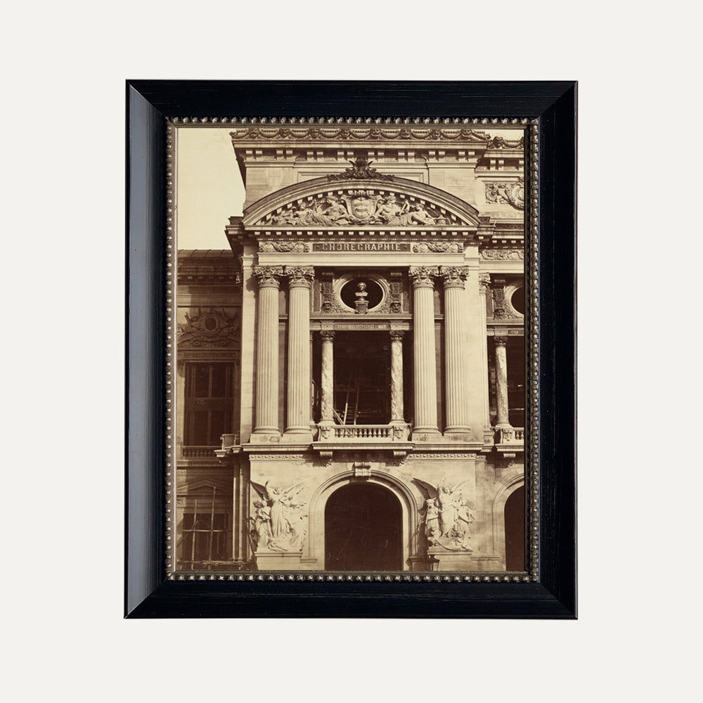 Impression sur papier beaux-arts - L'opéra de Paris - vintage Fine art print