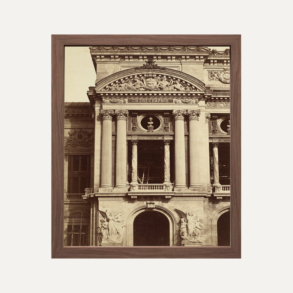 Impression sur papier beaux-arts - L'opéra de Paris - vintage Fine art print