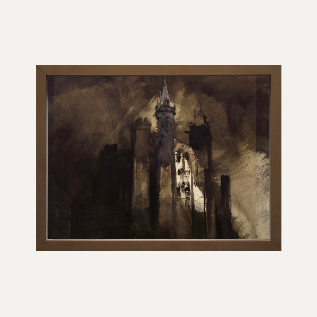 Impression sur papier beaux-arts - Paris - Victor Hugo dessin