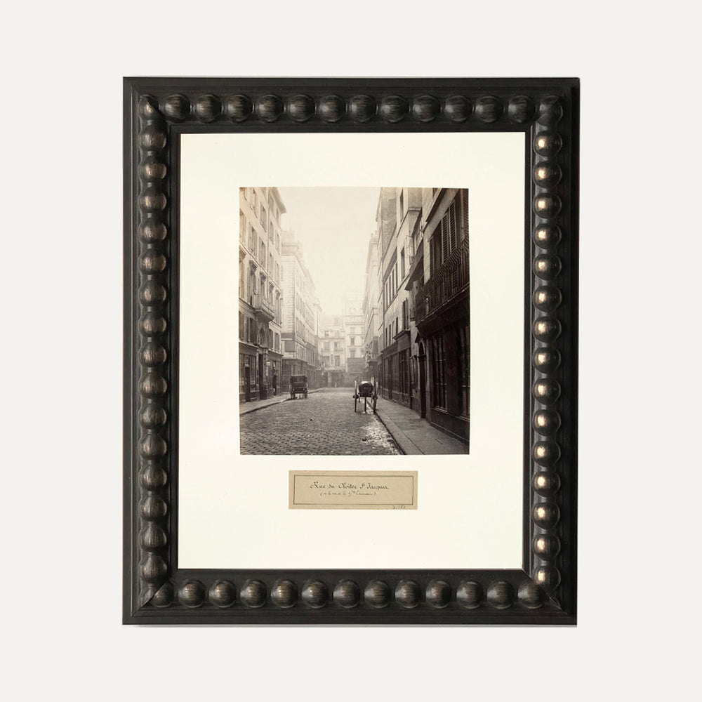 Classic VINTAGE WALL ART PARIS rue des du cloitre cadre sur mesure