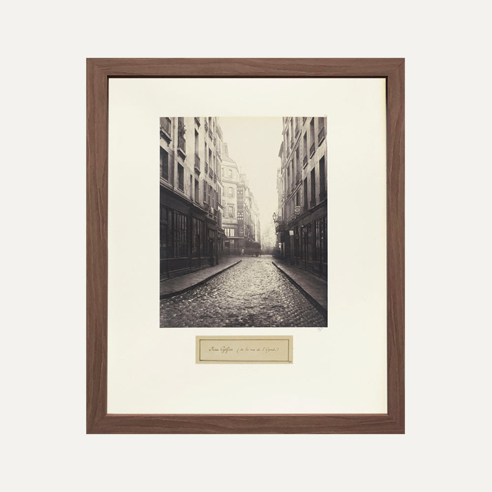 Classic VINTAGE WALL ART PARIS_rue des goblin cadre