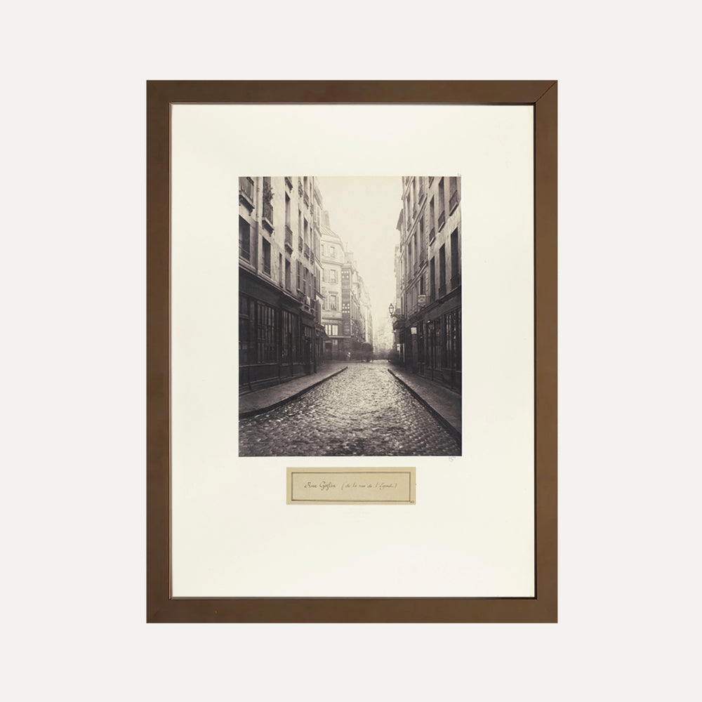 Classic VINTAGE WALL ART PARIS_rue des goblin cadre