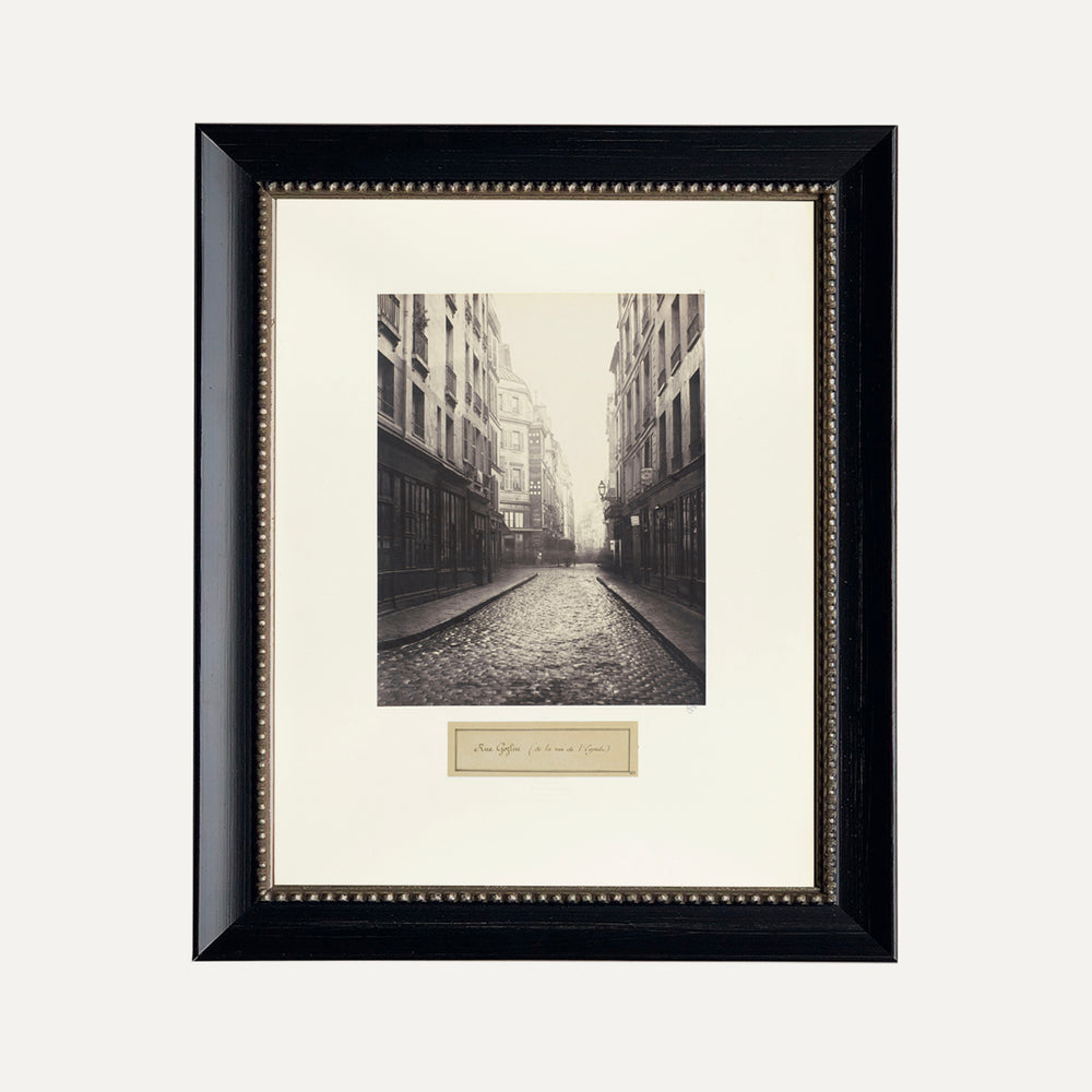 Classic VINTAGE WALL ART PARIS_rue des goblin cadre