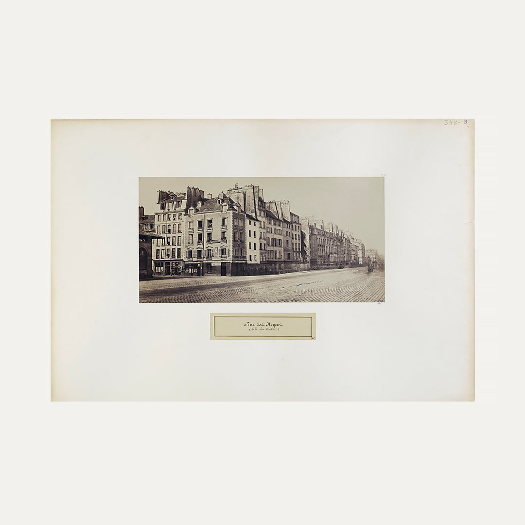 sur mon x _VINTAGE WALL ART PARIS_rue des noyers_moulure orné.