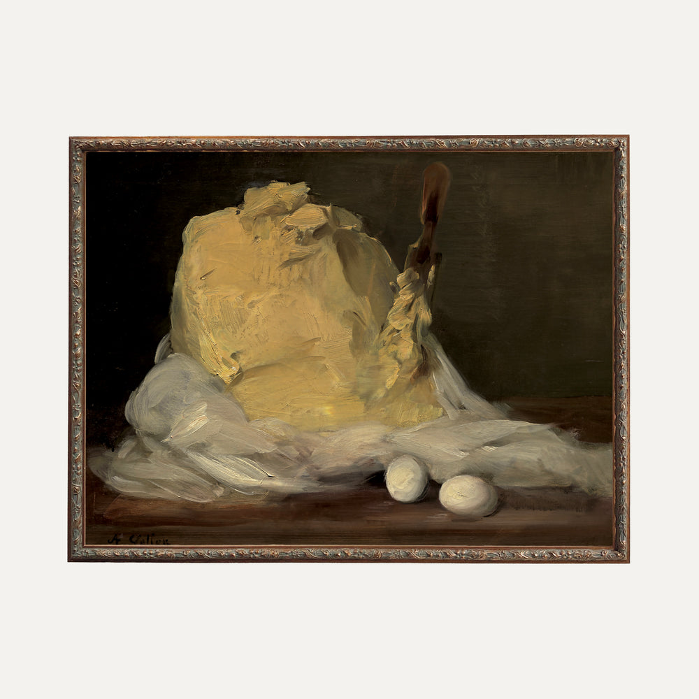 Impression sur papier beaux-arts- L'Or Fondant